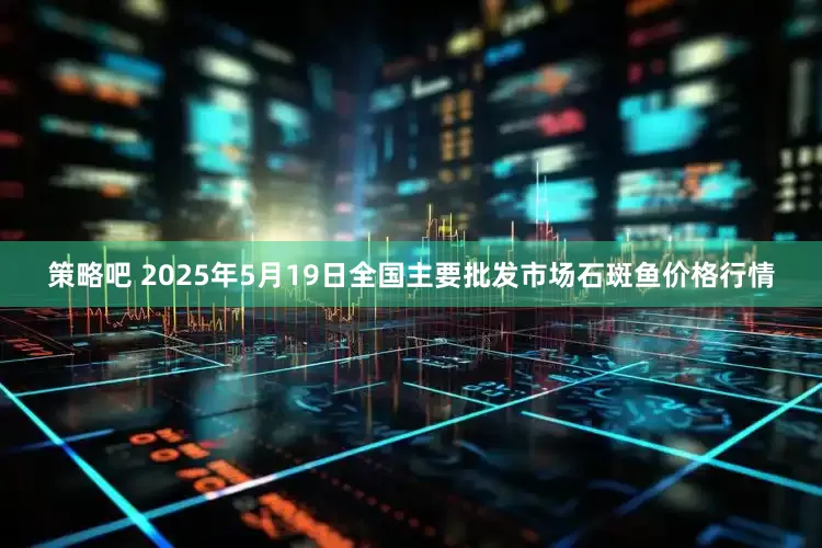 策略吧 2025年5月19日全国主要批发市场石斑鱼价格行情