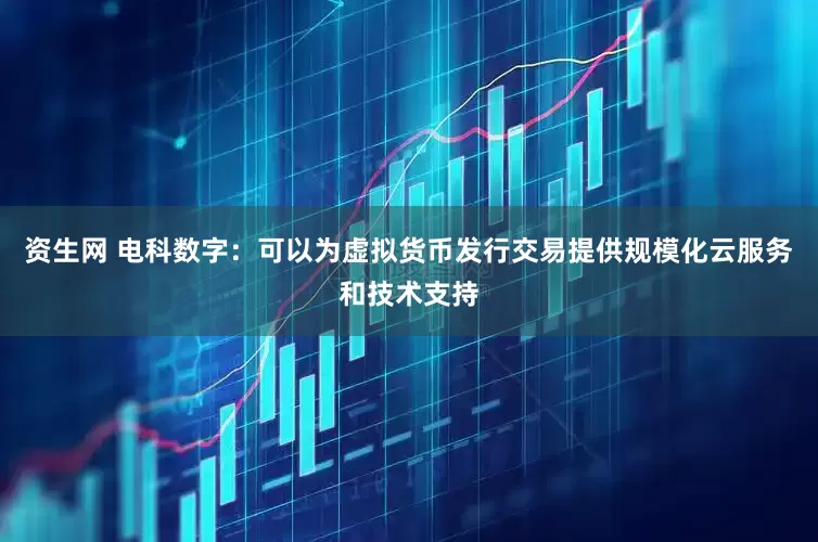 资生网 电科数字：可以为虚拟货币发行交易提供规模化云服务和技术支持